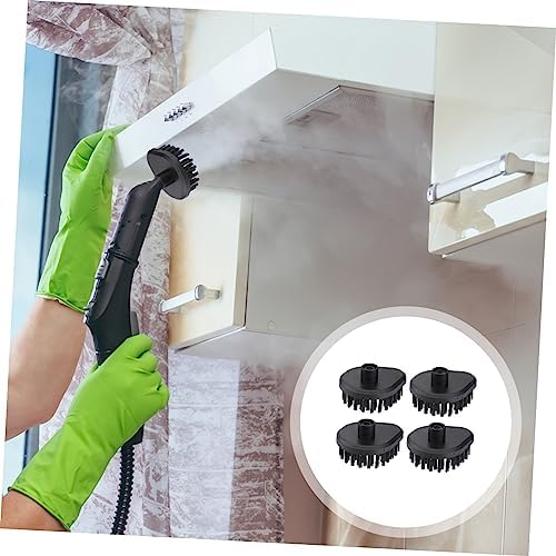 PartyKindom 4pcs Multi-Purpose Steam Brush Heads for Home and Commercial Use