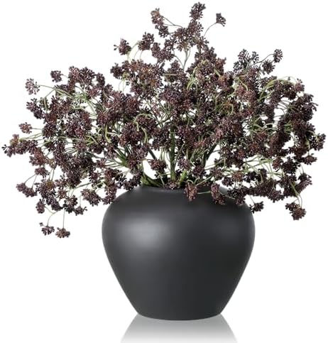 6 Pcs Fall Artificial Soft Plum Sedum Berry Stem Decor