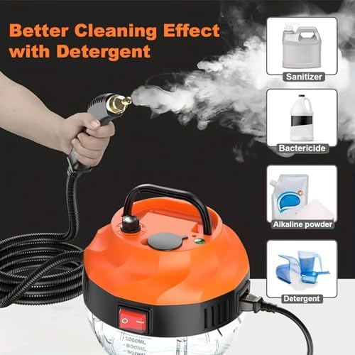 LeadGoods Pressurized Handheld Steam Cleaner