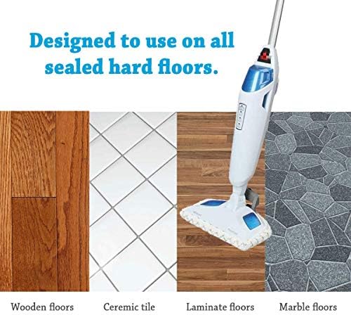 ConPus 2 Pack Steam Mop Pads for Bissell 1940 Series