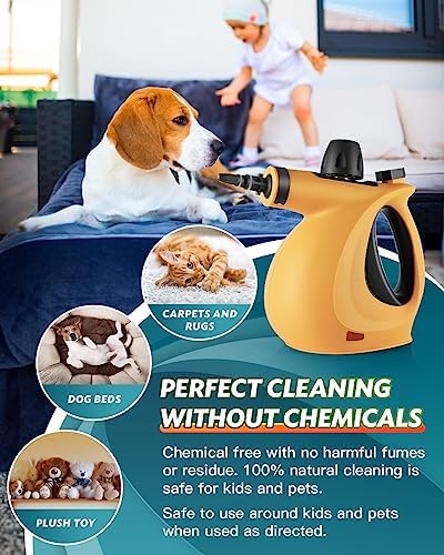 Fandiishop Handheld Steam Cleaner with 11pcs Accessories