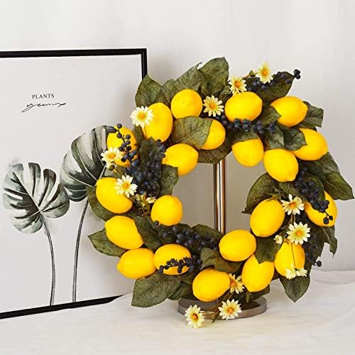 BigOtters 20PCS Fake Lemons for Decor and Parties