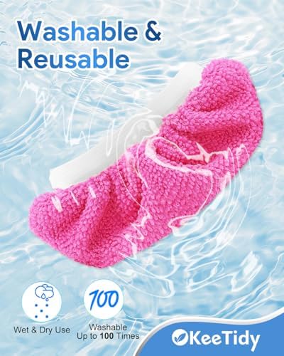 KeeTidy Universal Steam Mop Pads 14 Pack Reusable