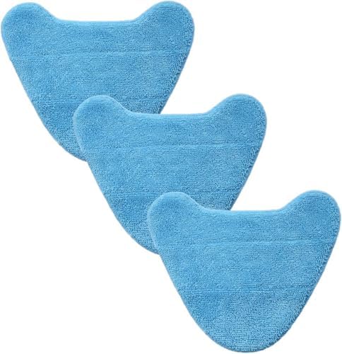 3 Pack Reusable Microfiber Steam Mop Pads for Hoover and Vax