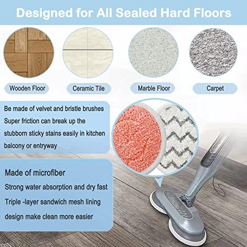 12 Pack S7001 Replacement Steam Mop Pads for Shark Models