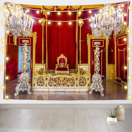 Loccor 118x78 Throne Hall Tapestry for Wall Decor