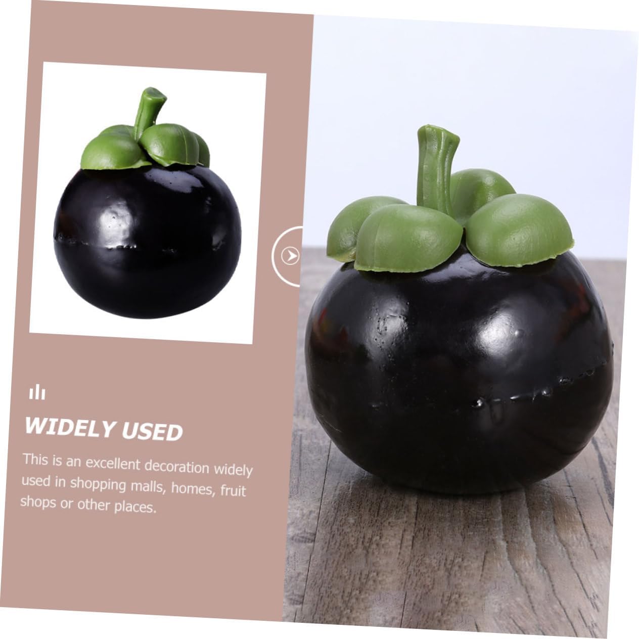 PRETYZOOM 6pcs Artificial Fruit Decor for Home Photography Props