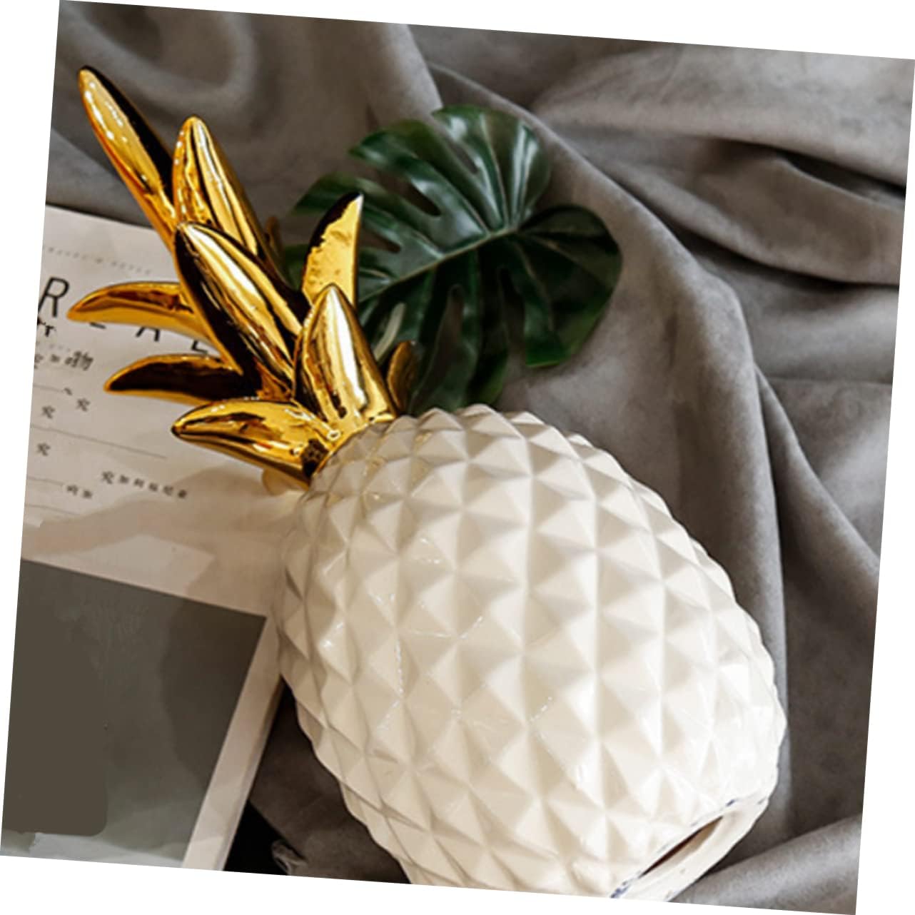 ULTECHNOVO Pineapple Artificial Fruit Decor for Desk