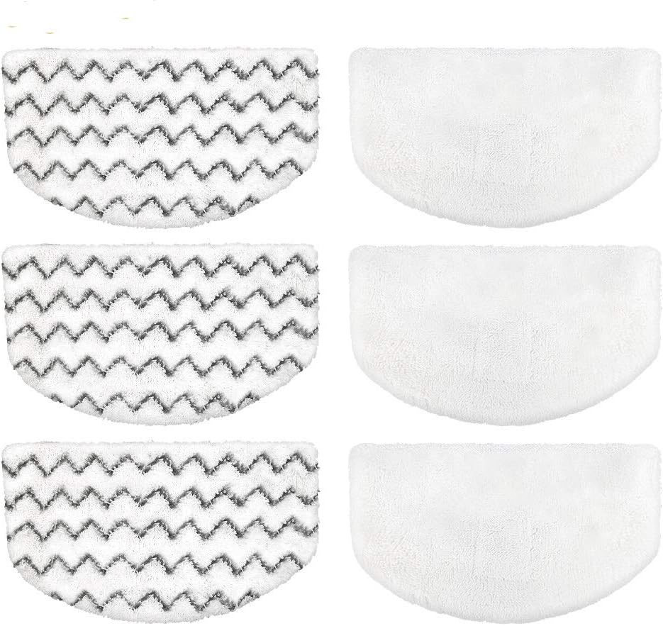 Steam Mop Replacement Pads for Bissell Powerfresh Steam Mop 6-Pack