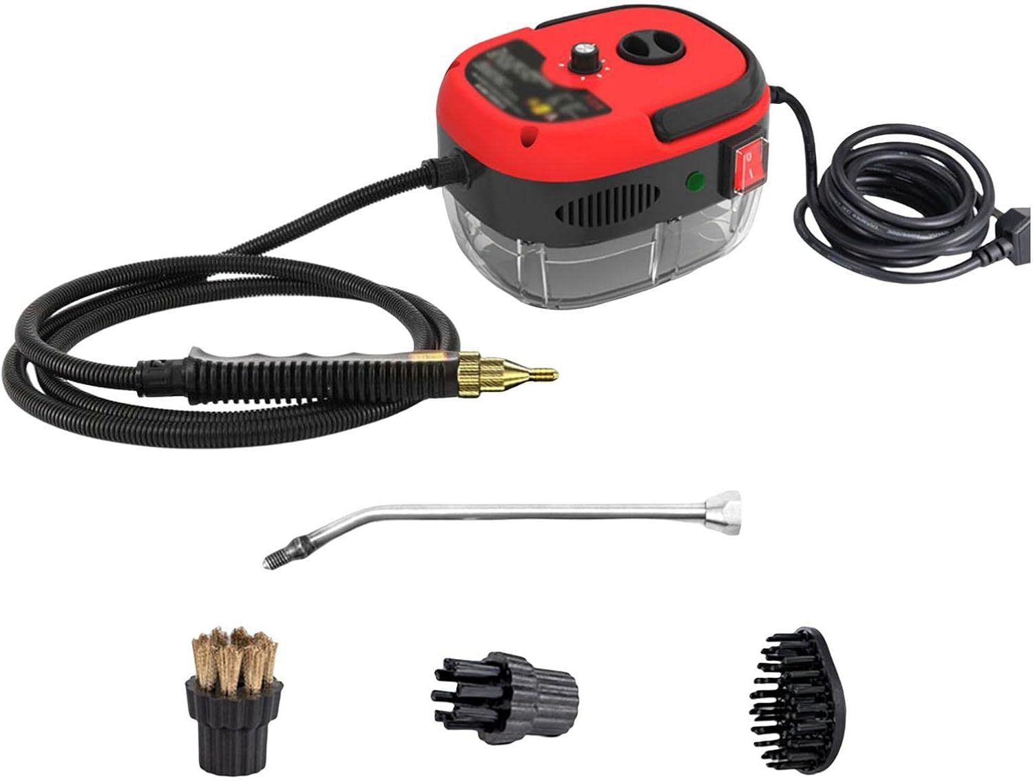 High Temperature Steam Cleaner with 6 Speed and Brush Heads