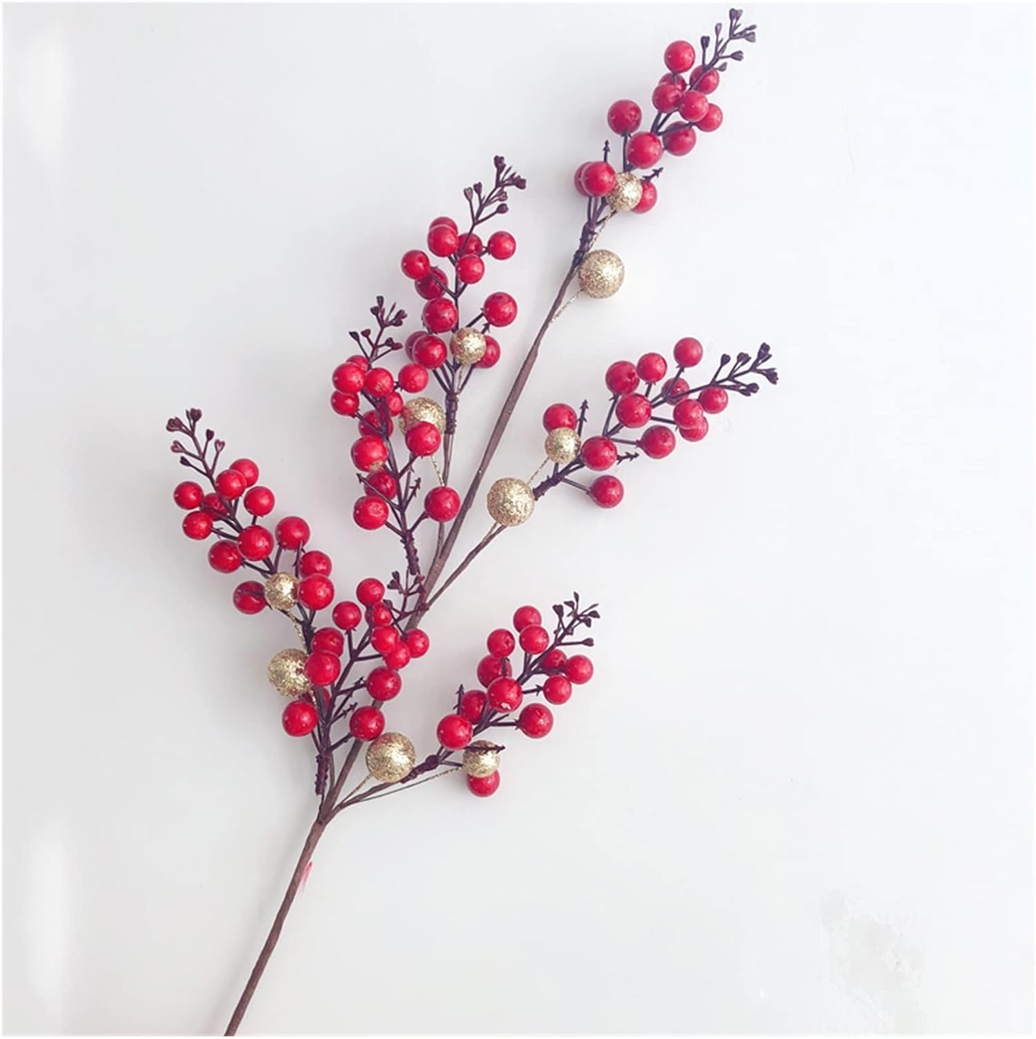 Artichoke Christmas Berry Artificial Pinecone Red Fruit