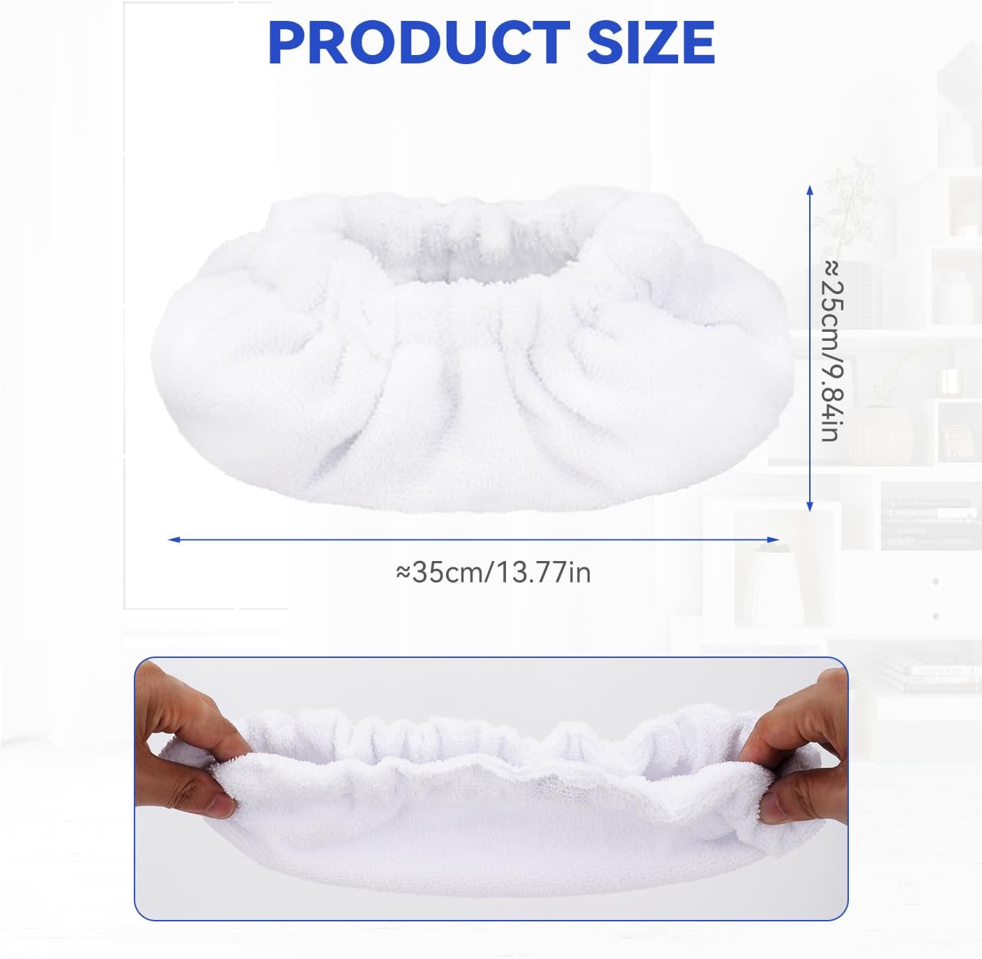 Steam Mop Pads for Neat Steam Cleaner - 8 Pack Reusable Microfiber Pads