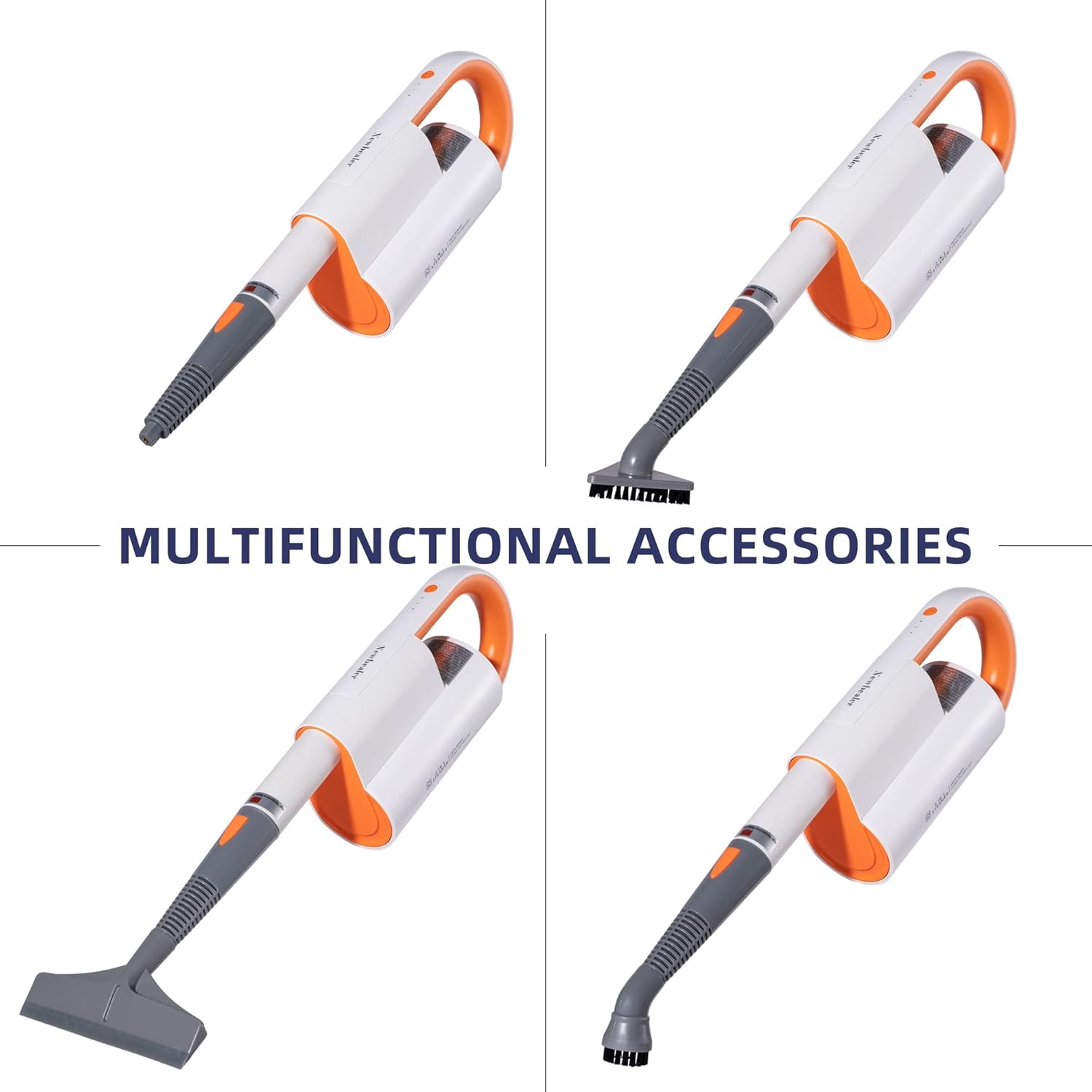 Newbealer 7 Piece Steam Mop Replacement Accessories Set NV602