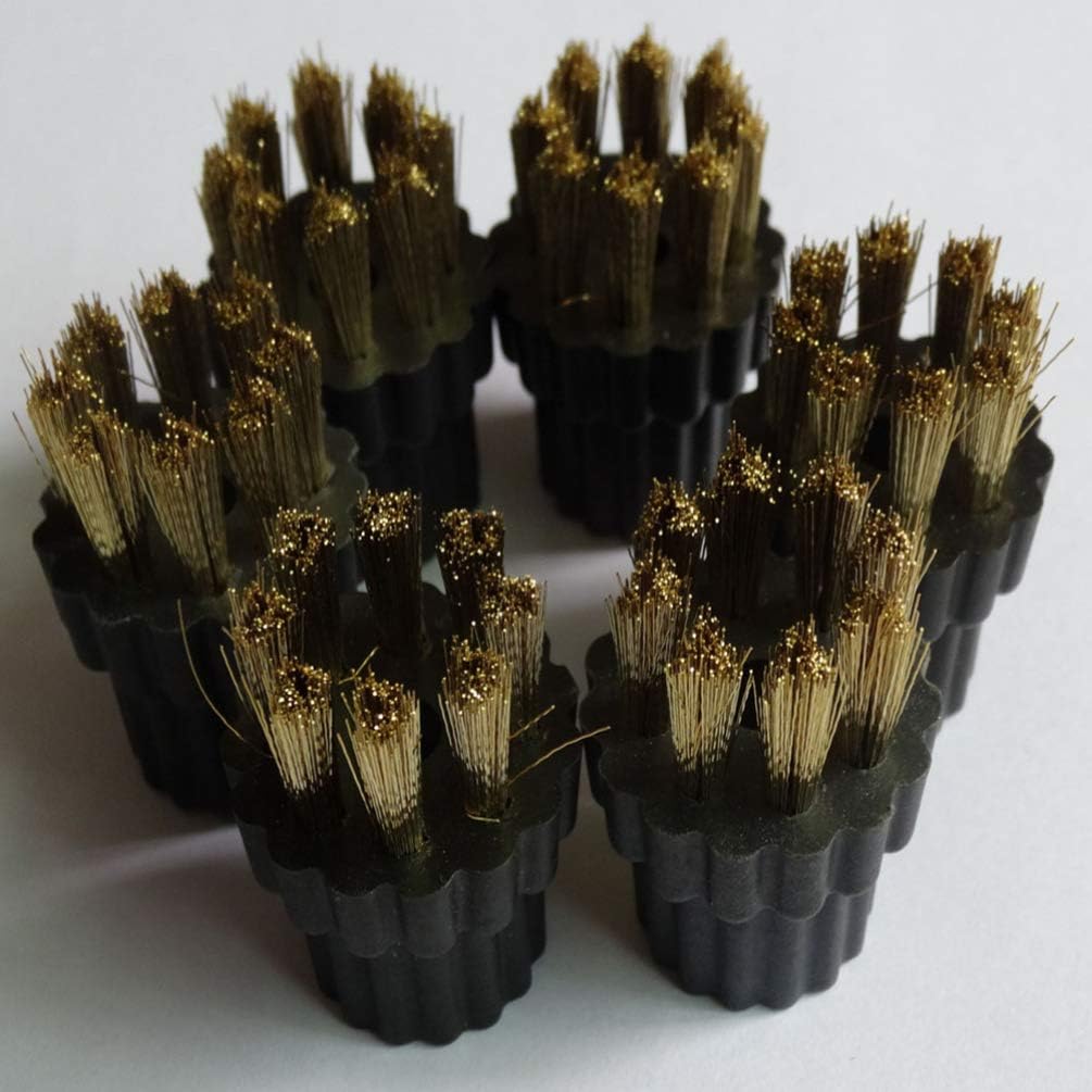 Happyyami 5PCS Steam Mop Brush Heads Replacement Parts Accessories