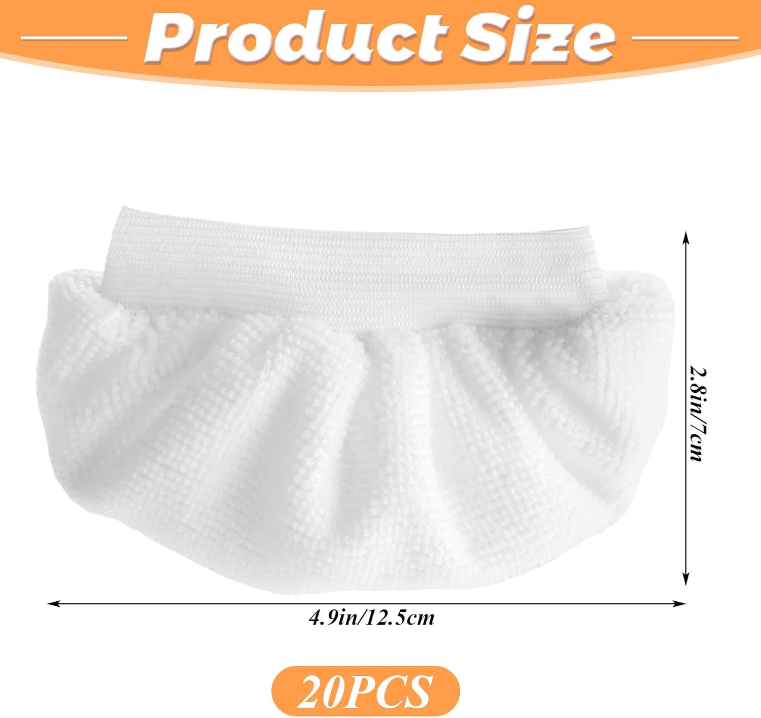 20 Pack Steam Cleaner Pads Universal Reusable