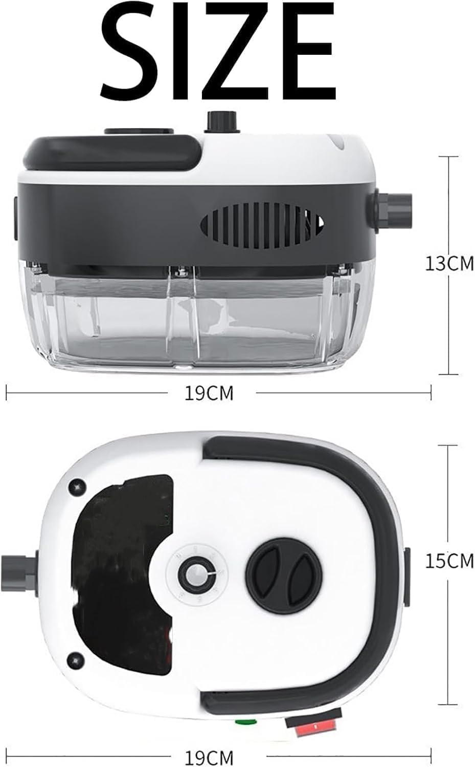 Versora Pro 2500W Steam Cleaner with 10 In 1 Attachments