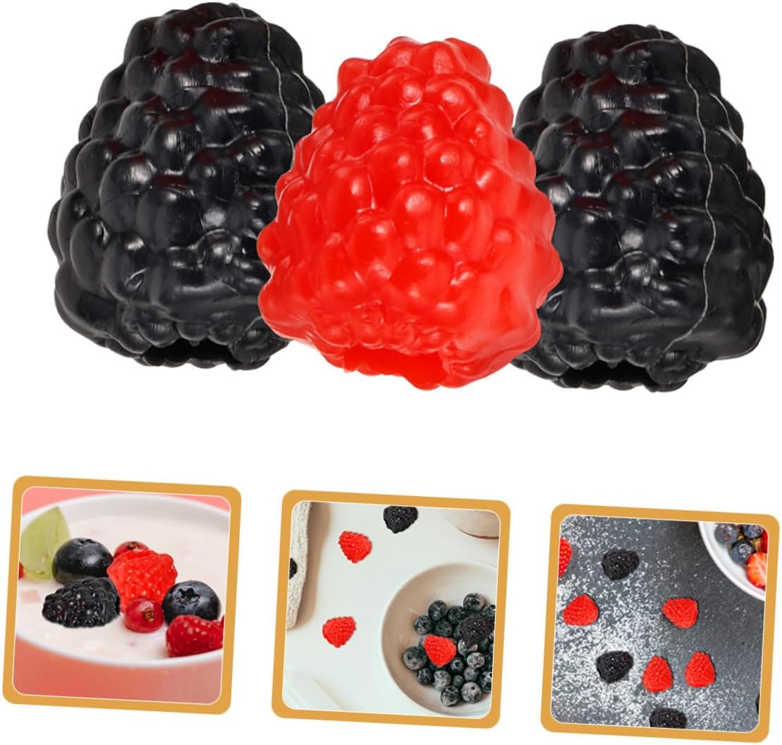 Zerodeko 30pcs Artificial Raspberry Decorative Model