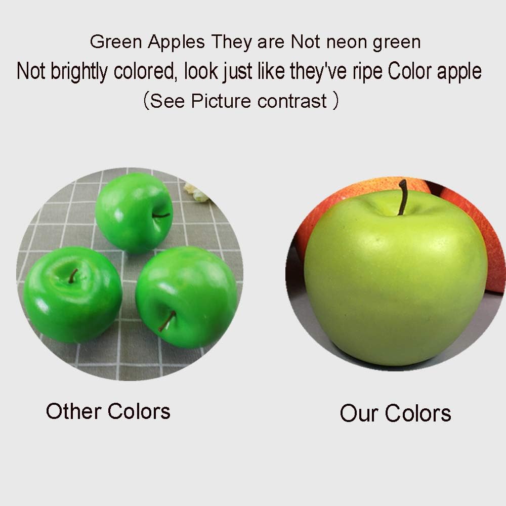12Pcs Artificial Fruit for Home Kitchen Party Wedding Decor