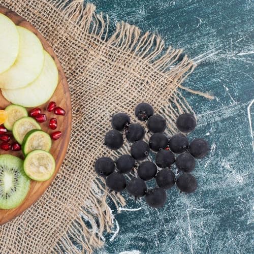POPETPOP Artificial Blueberry 20pcs Fake Fruit Decor