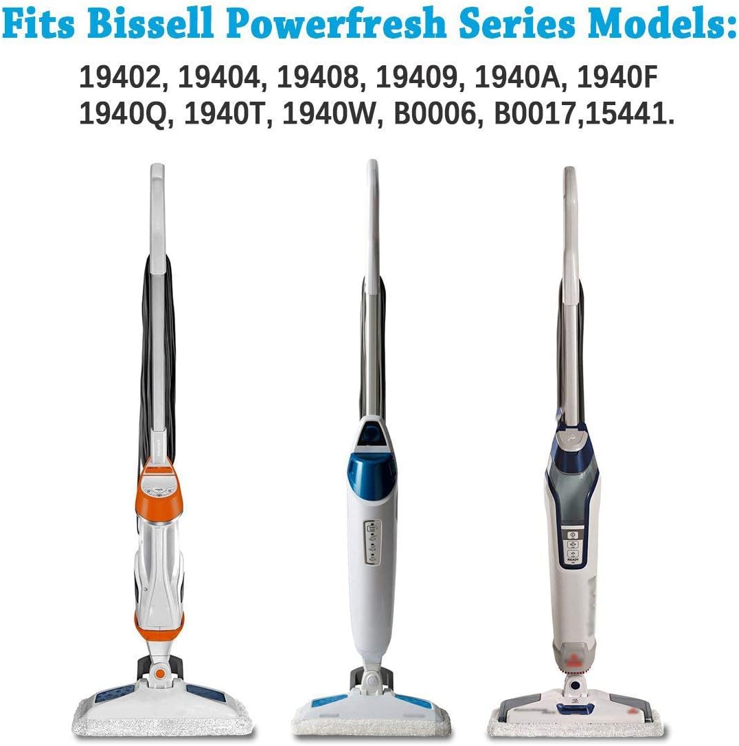 ConPus 2 Pack Steam Mop Pads for Bissell 1940 Series