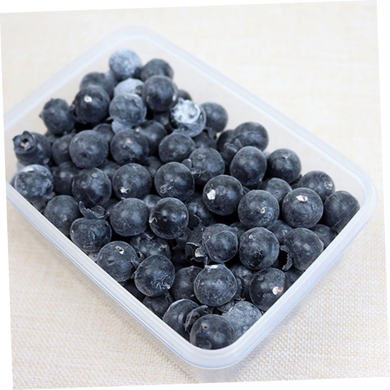 100pcs Lifelike Blueberry Foam Fruit Decor for Home Classroom