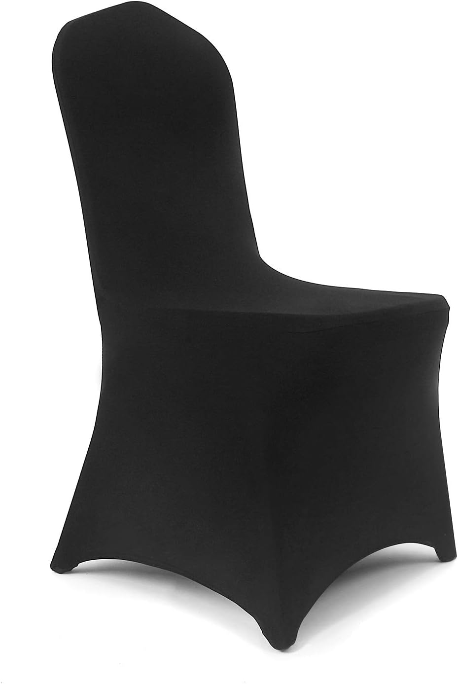 Peomeise 12pcs Stretch Spandex Chair Covers for Wedding and Party Use