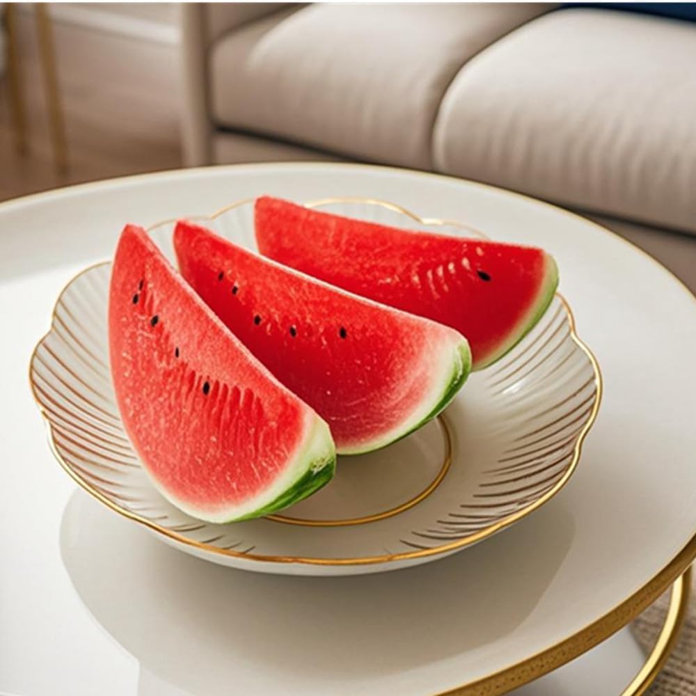 Ebonee Realistic Artificial Watermelon Slices 3 Pack