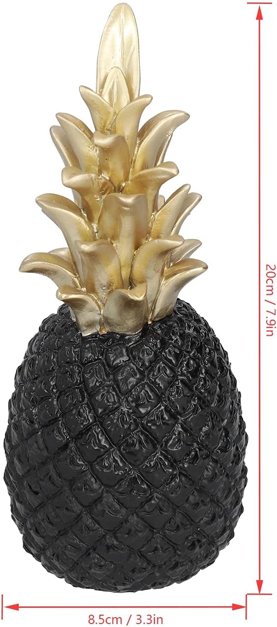 Cyrank 79in Resin Pineapple Decor Statue