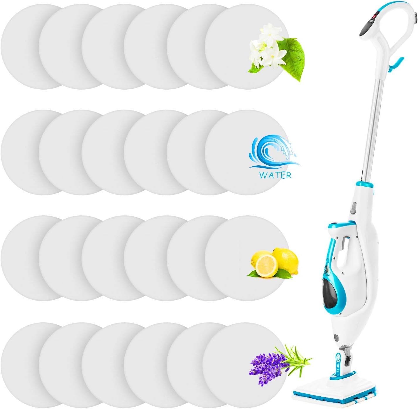 Maitys 32 Piece Steam Mop Scent Disc Replacement
