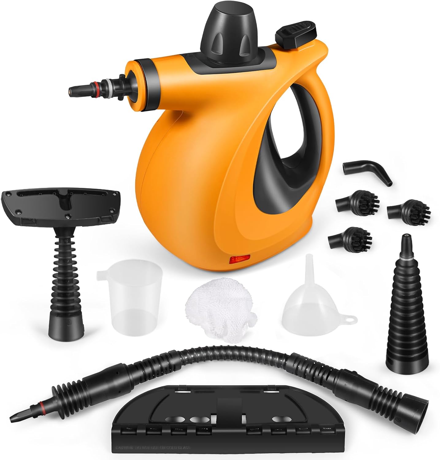 NelMist Handheld Steam Cleaner with 11 Attachments