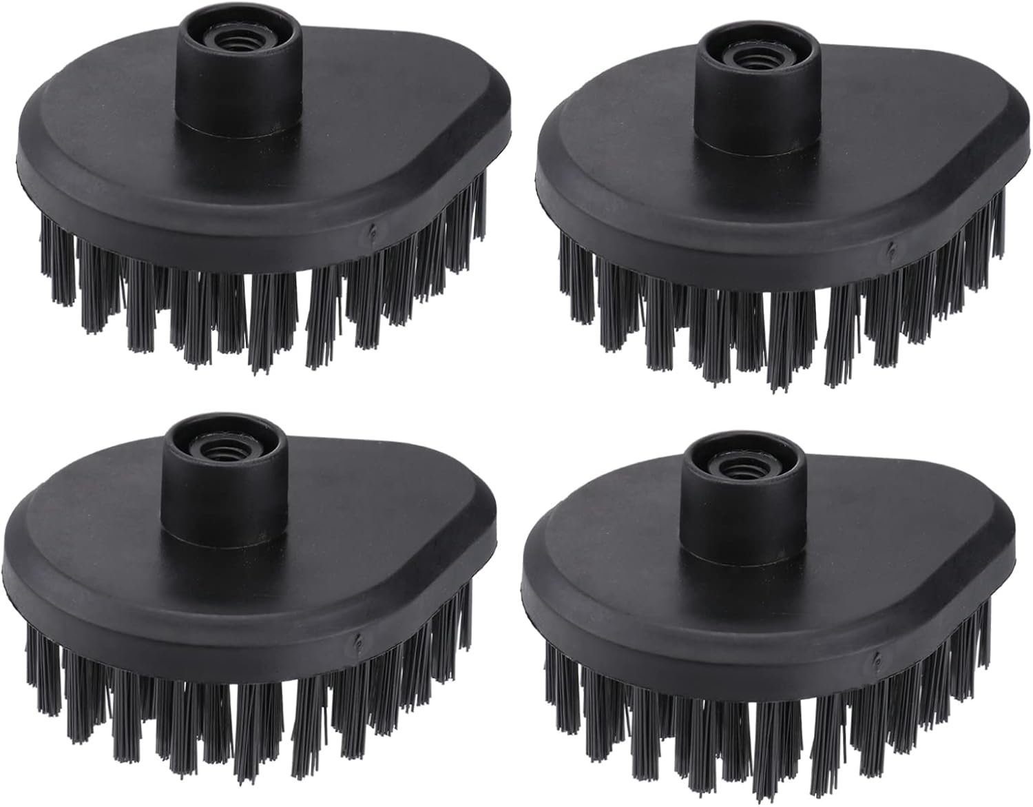 PartyKindom 4pcs Multi-Purpose Steam Brush Heads for Home and Commercial Use