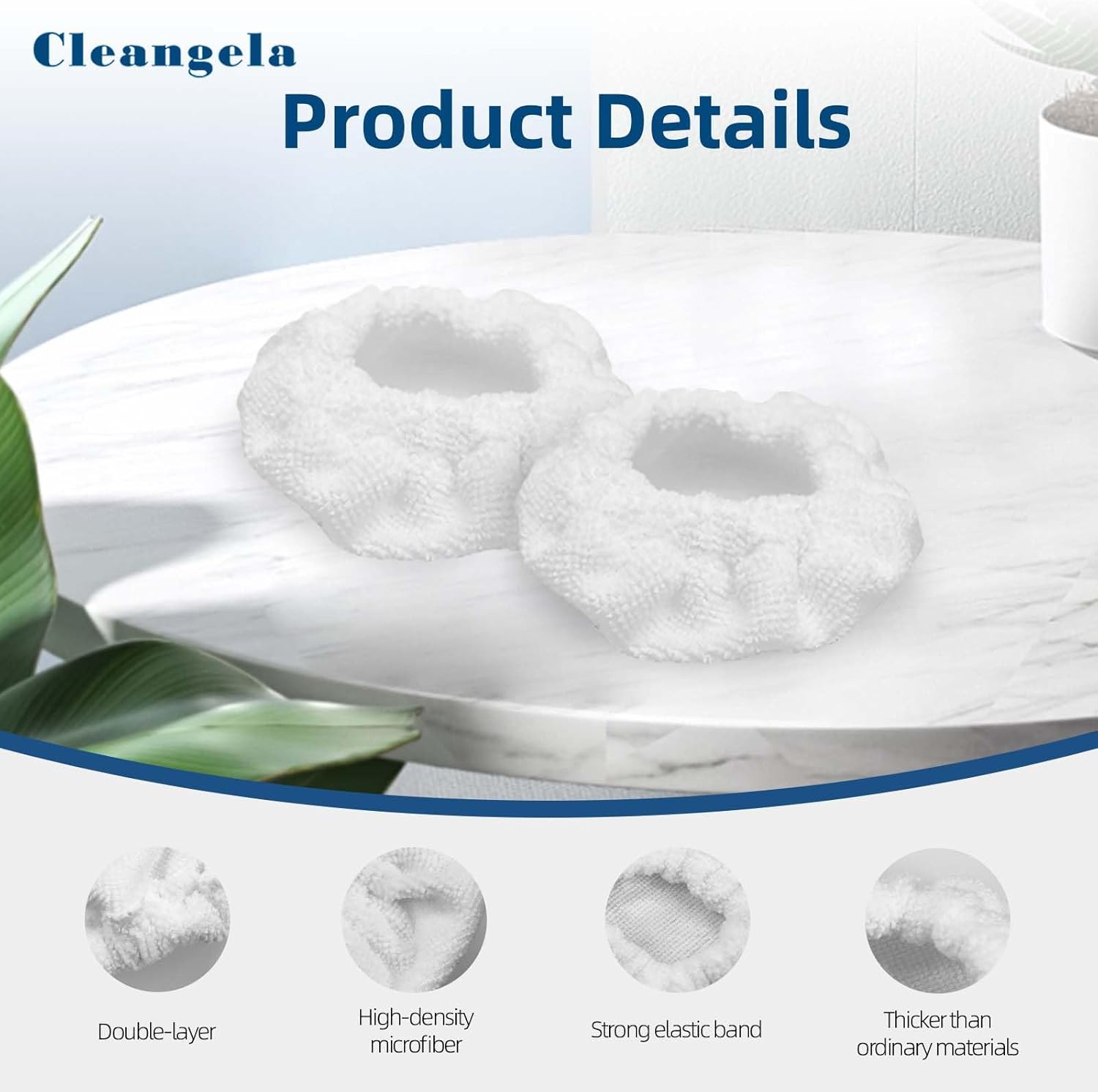 12 Pack Steam Cleaning Pads for Dupray Steam Cleaners