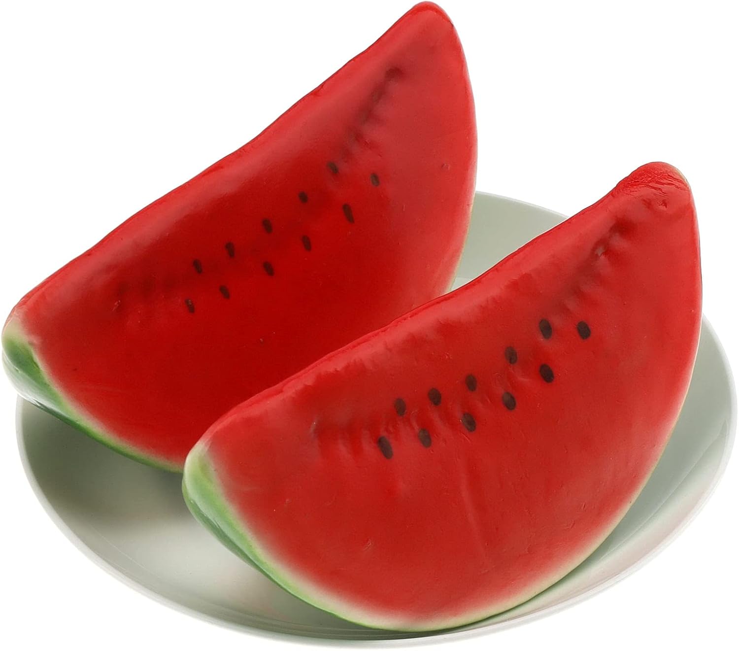 Gresorth 2pcs Artificial Watermelon Slice Decor