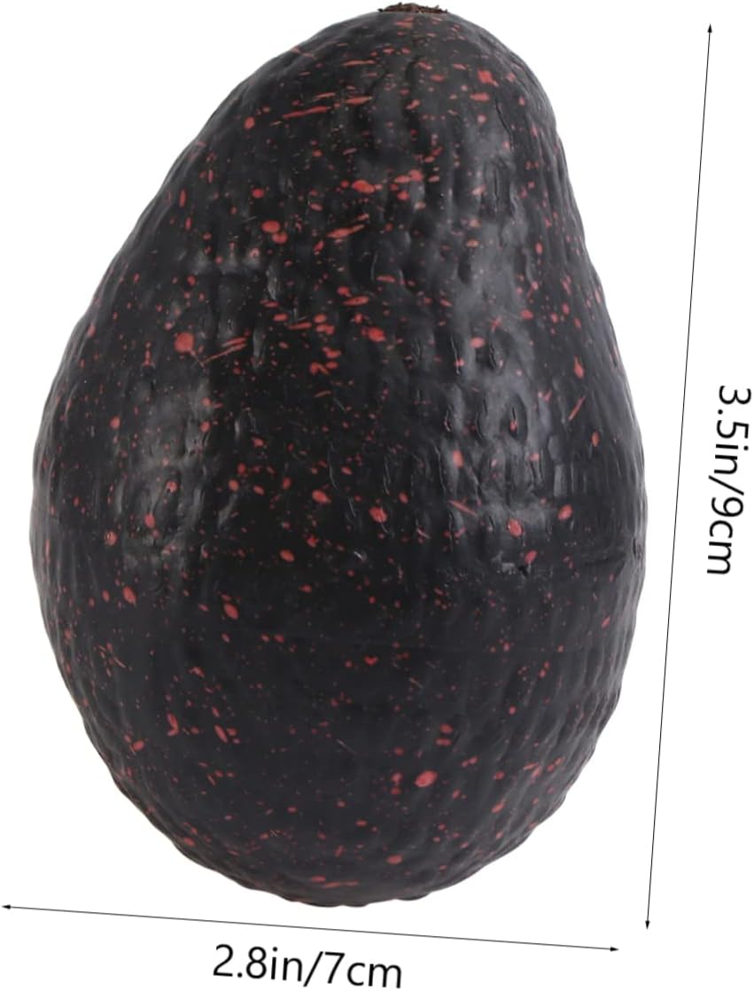 6pcs Lifelike Avocado Photography Props for Decor and Parties