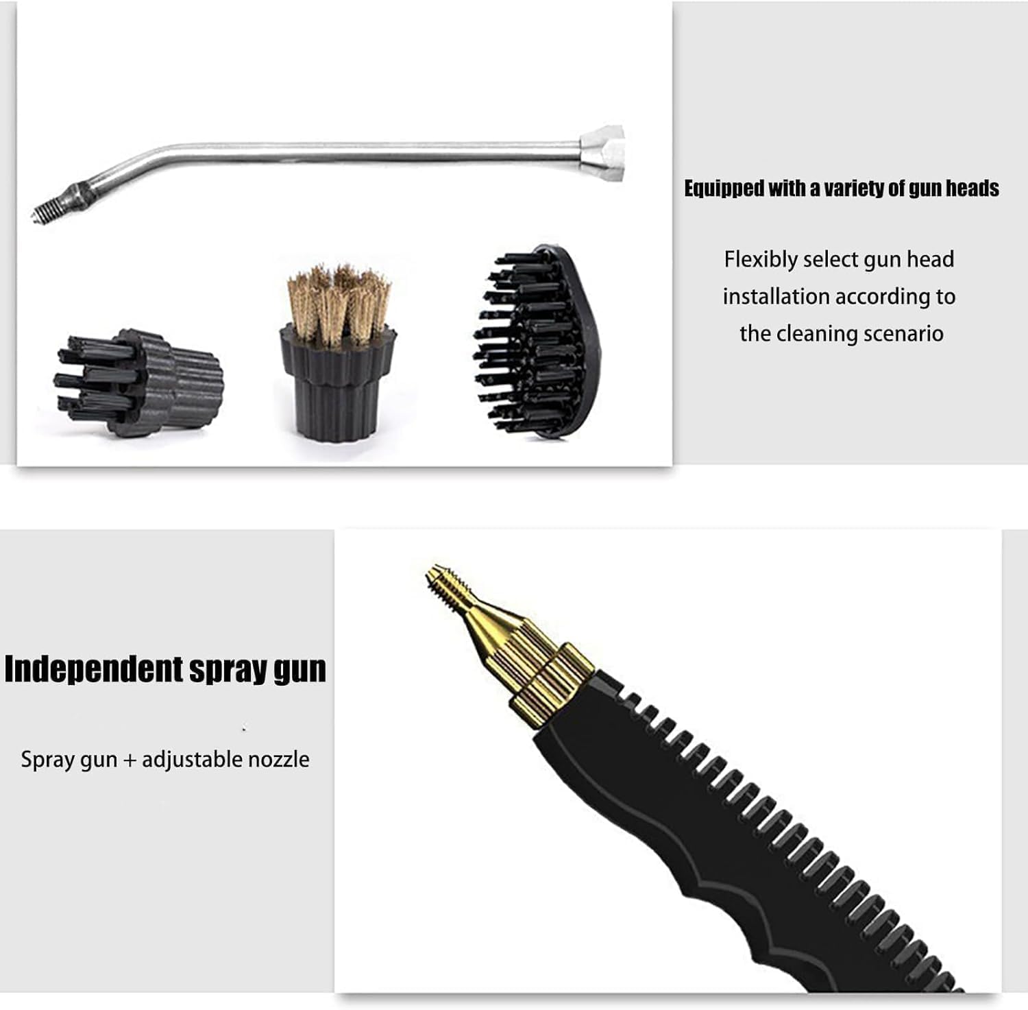 Versora Pro 2500W Steam Cleaner with 10 In 1 Attachments