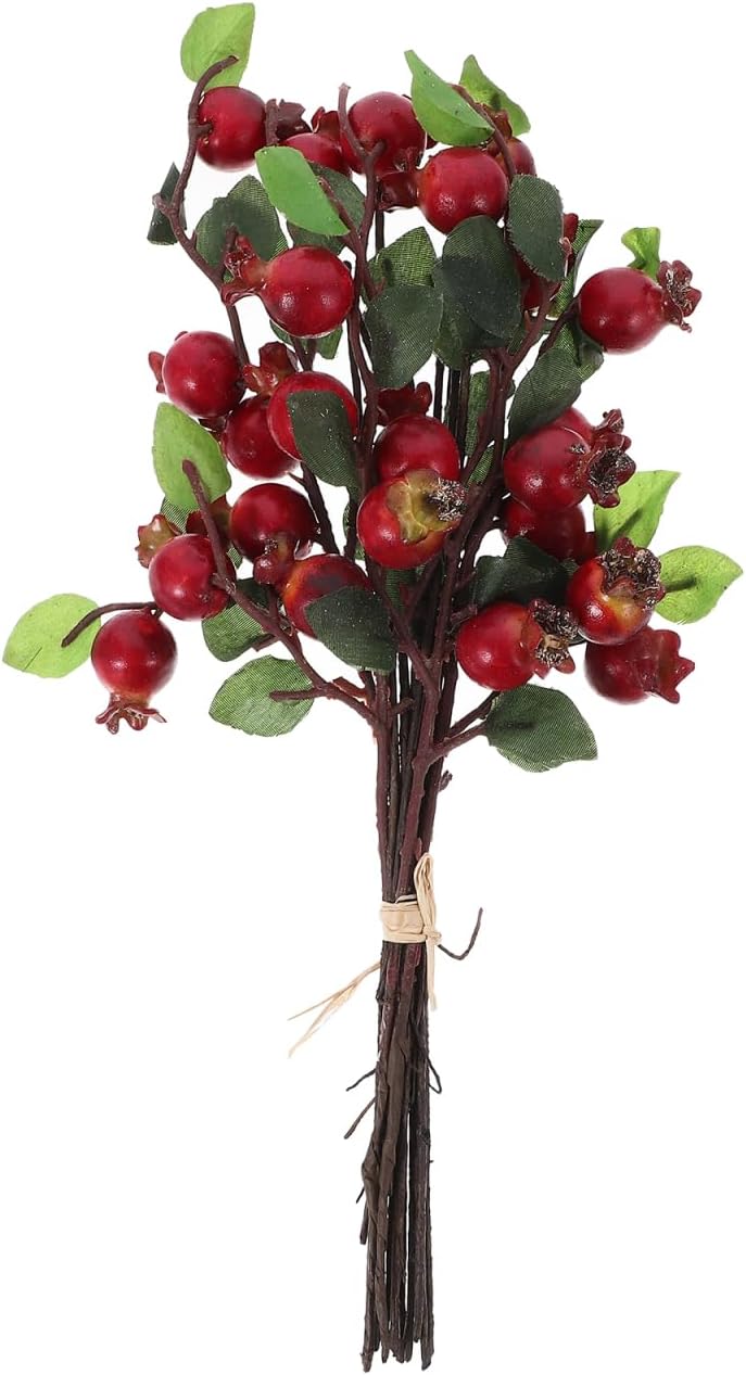 Cabilock 5 Piece Artificial Pomegranate Decor