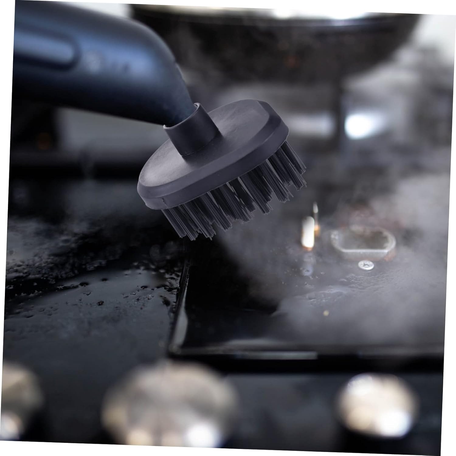 PartyKindom 4pcs Multi-Purpose Steam Brush Heads for Home and Commercial Use