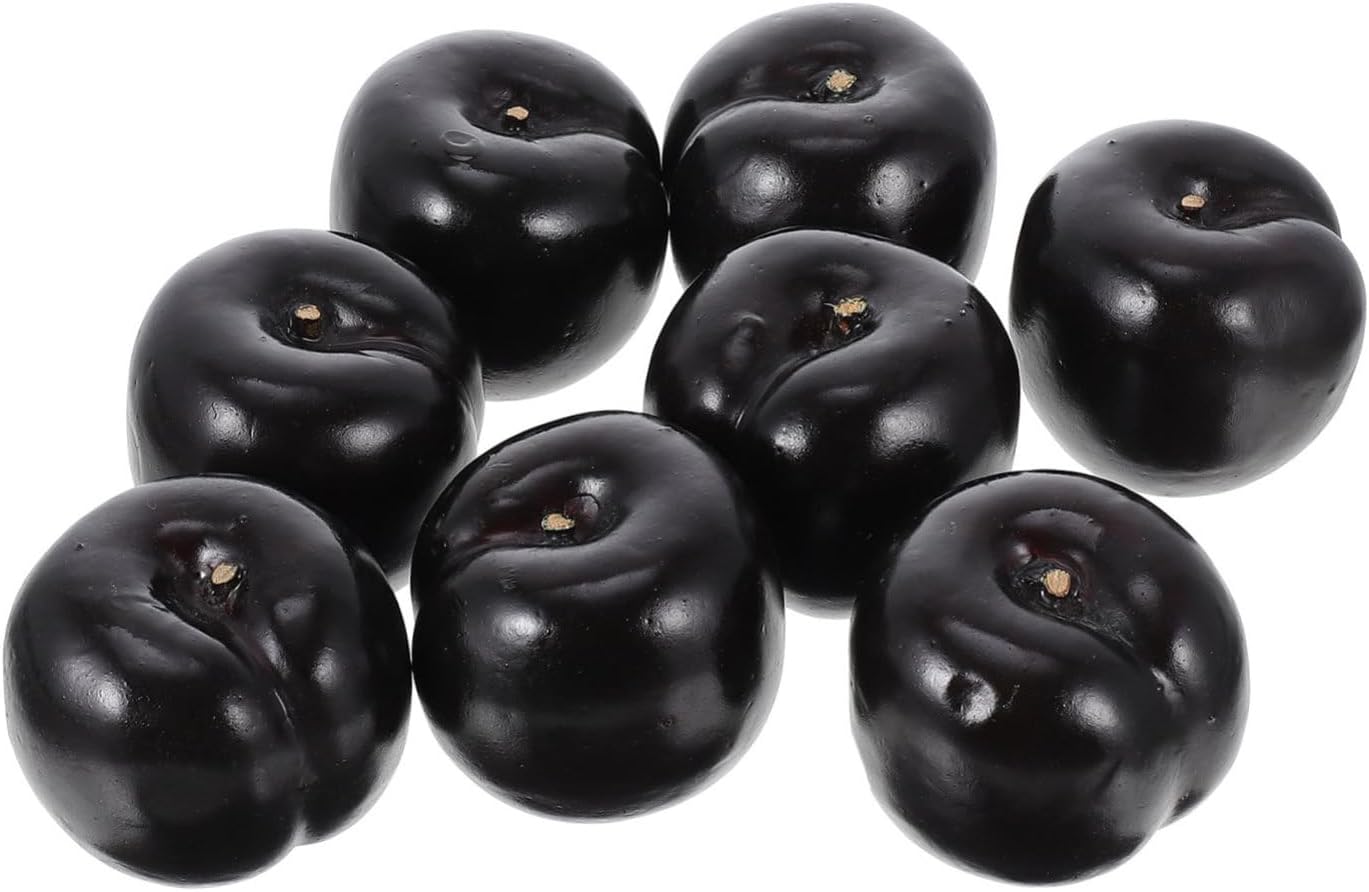 Amosfun 2sets Realistic Artificial Plum Decorations