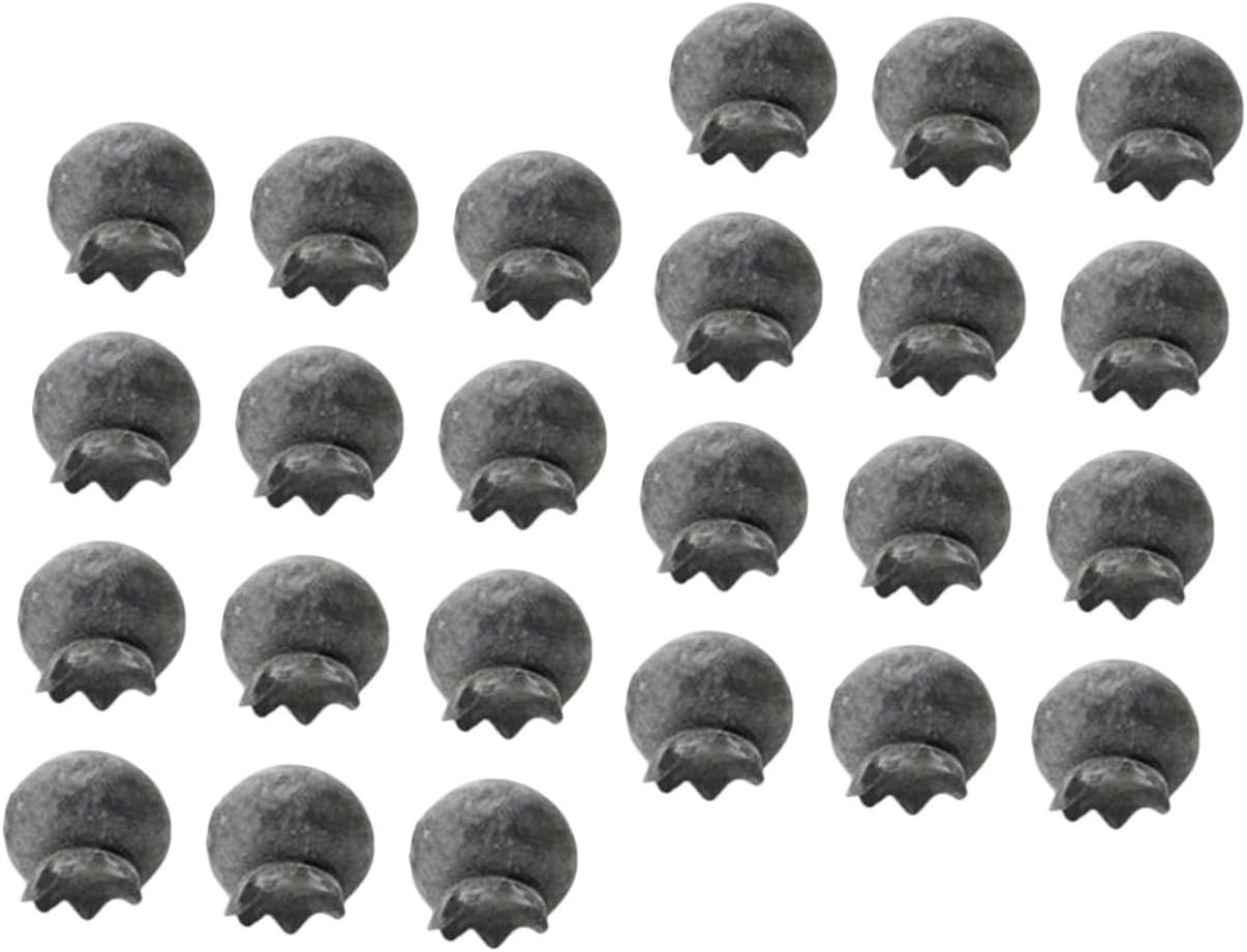 LIFKOME Realistic Foam Blueberries 24pcs Artificial Fruit Decor