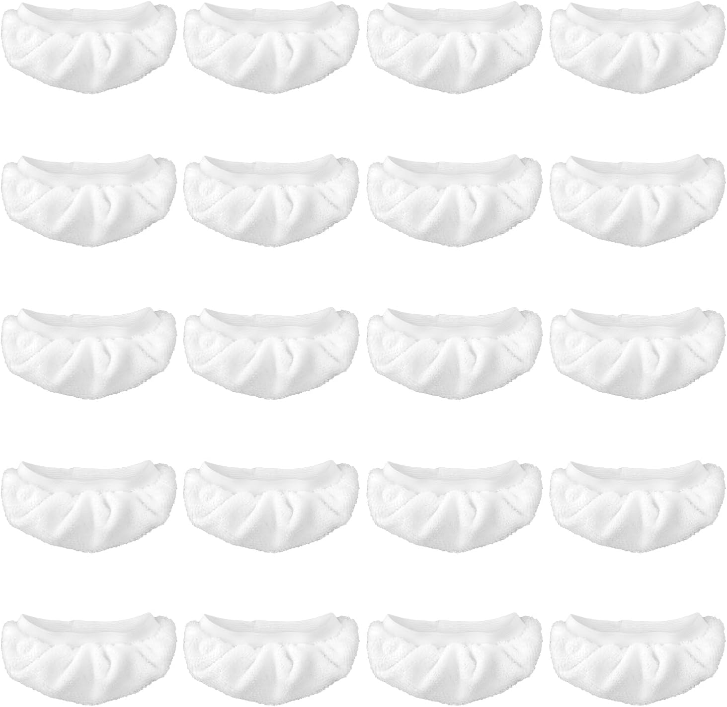 20pcs Steam Mop Pads for Bissell Dupray PurSteam Comforday