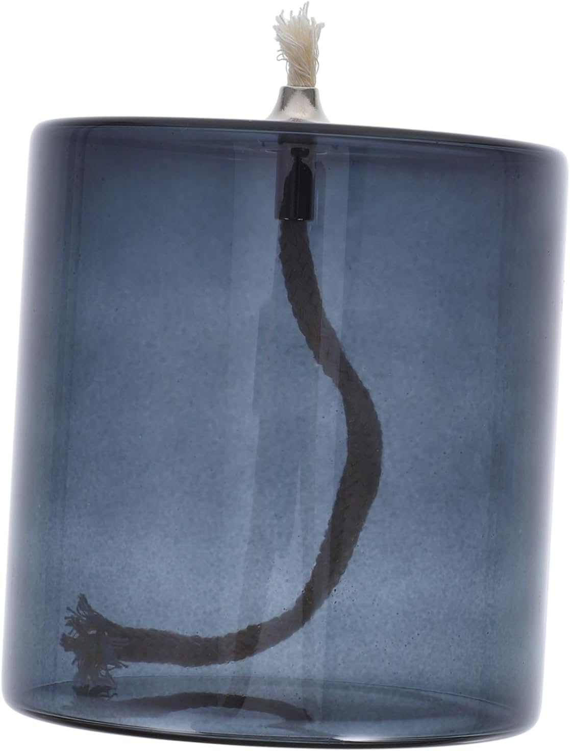 VOSAREA Elegant Glass Oil Lamp for Indoor Use