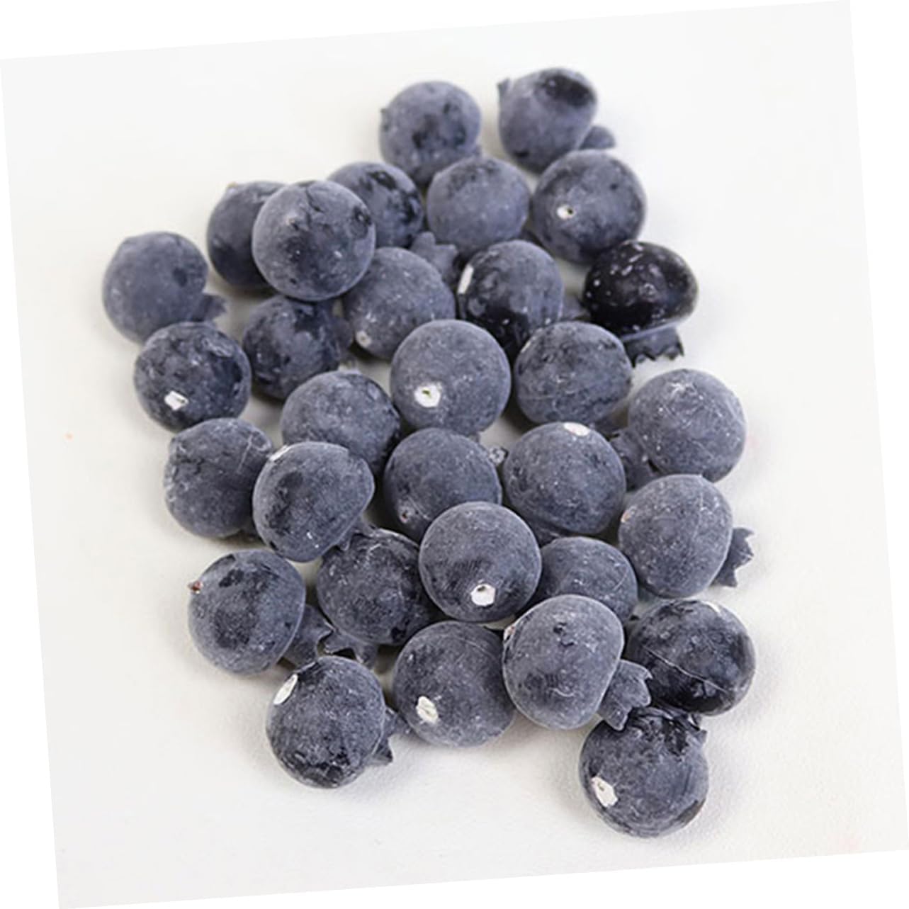 100pcs Lifelike Blueberry Foam Fruit Decor for Home Classroom