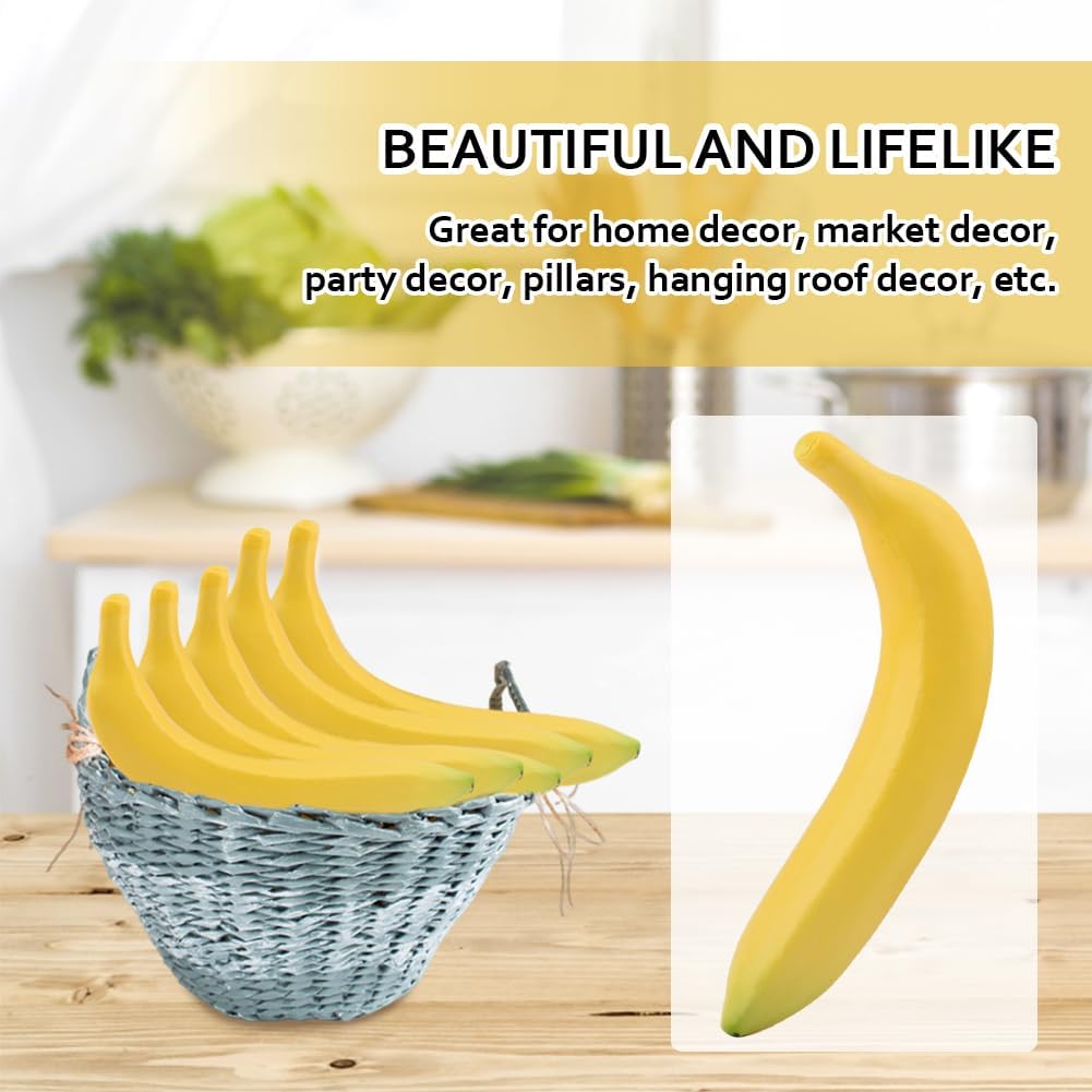 EKDJKK Realistic Artificial Banana Decor