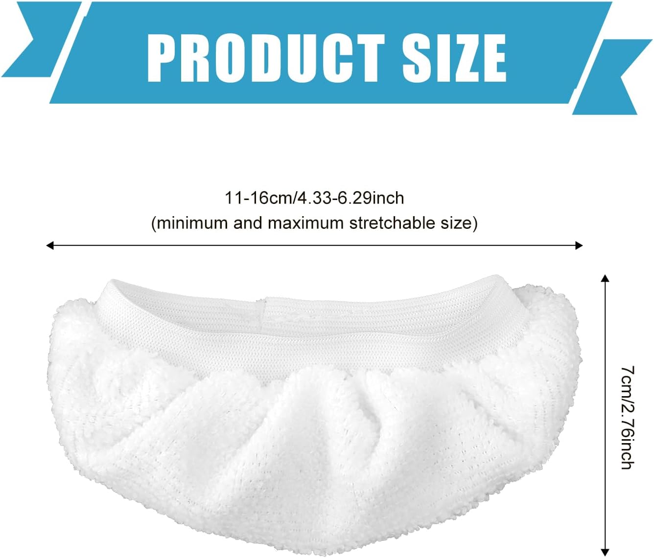 20pcs Steam Mop Pads for Bissell Dupray PurSteam Comforday