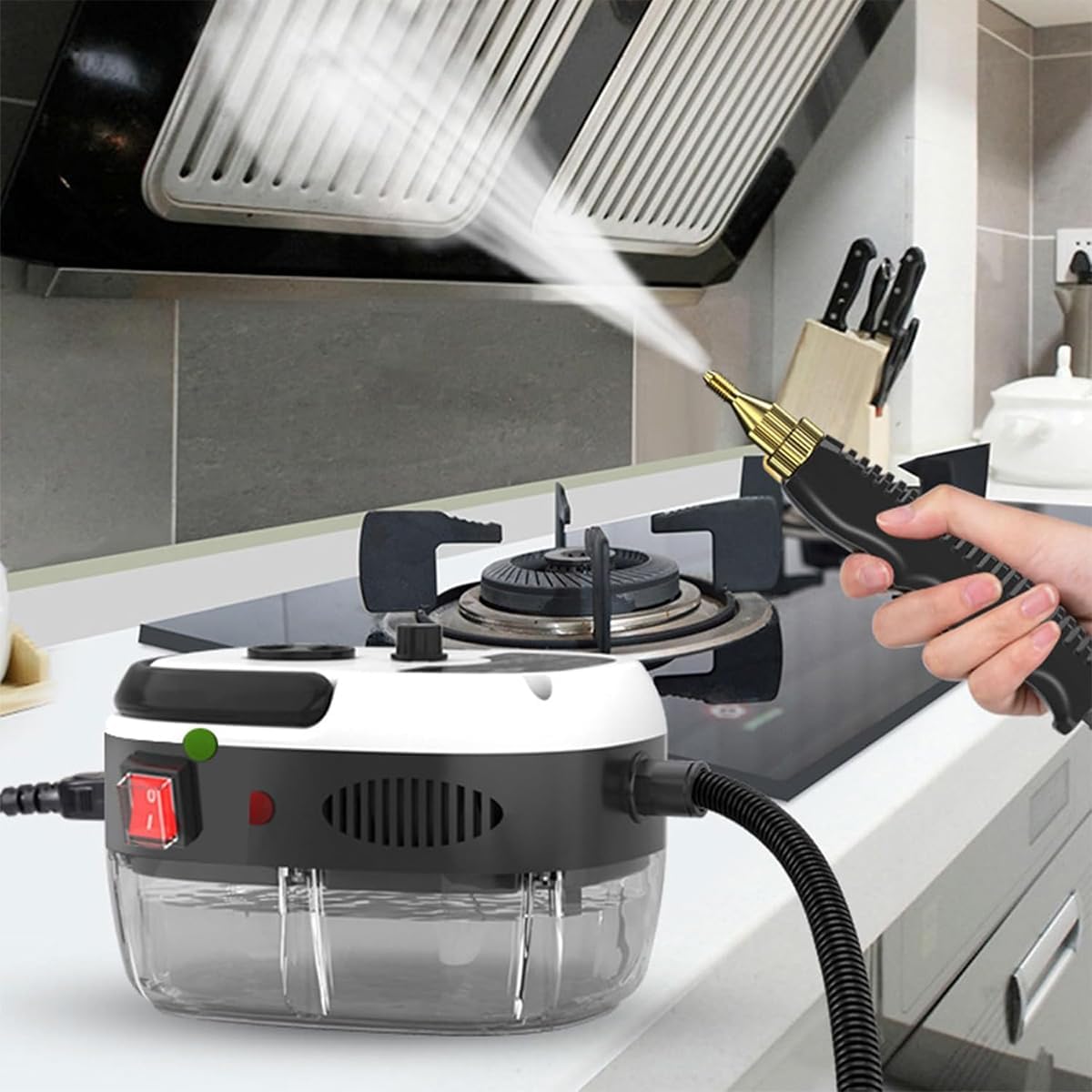 2500W High-Temp Steam Cleaner 10 In 1 Handheld Machine