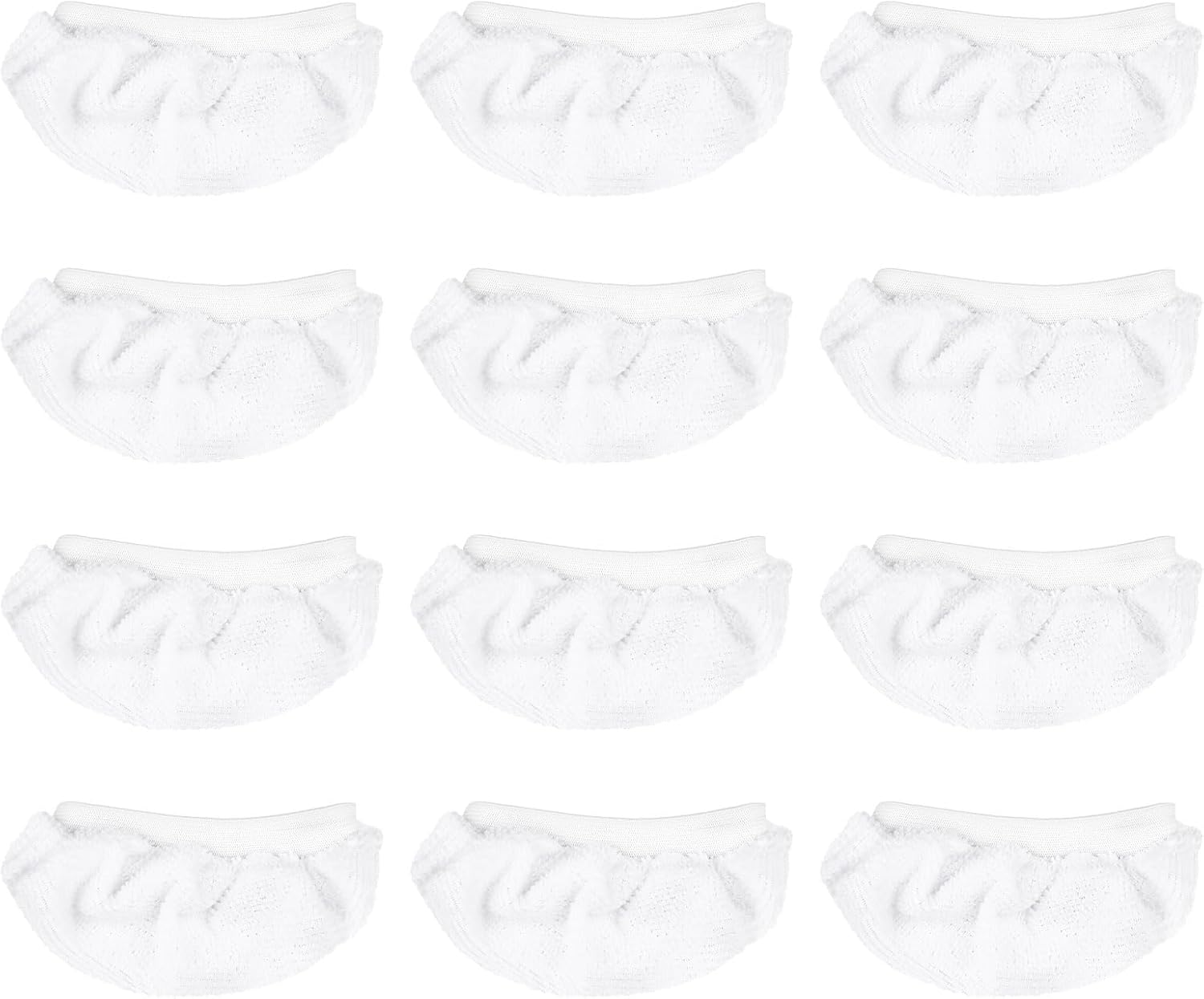 12 Pack Steam Mop Pads for Handheld Steam Cleaner