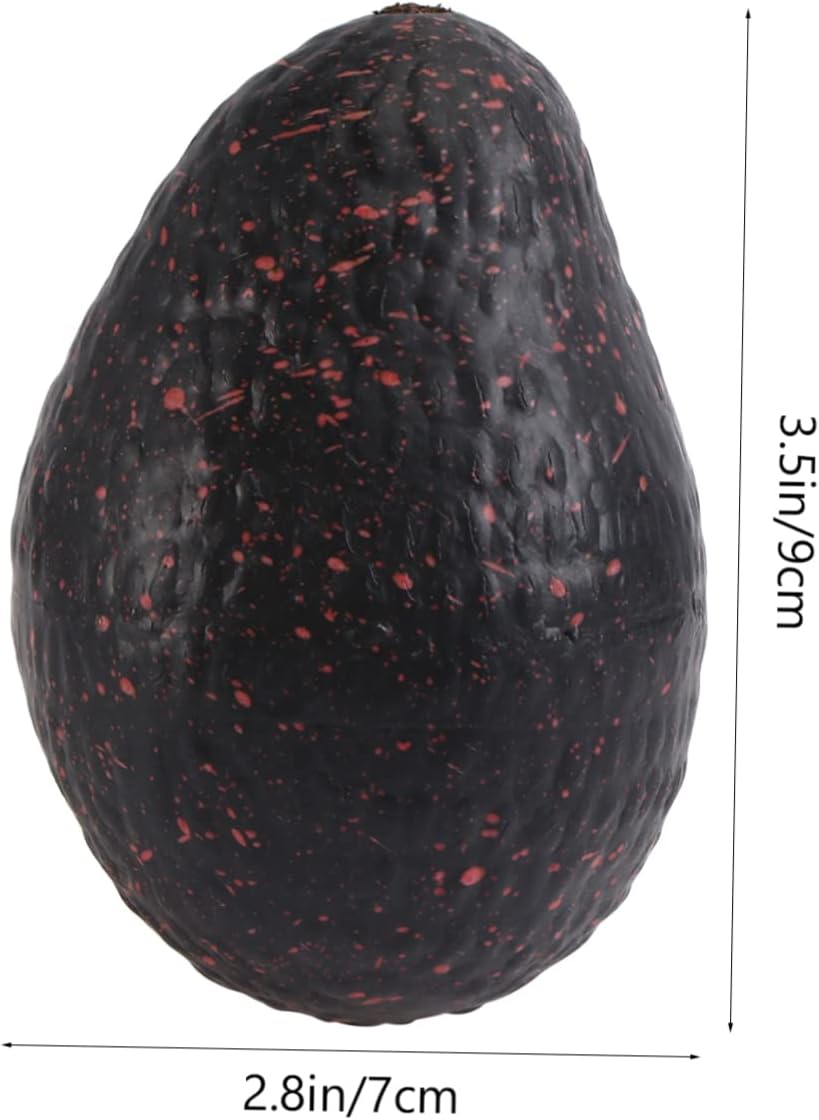 Zerodeko 6 Pcs Artificial Avocado Fruit Model