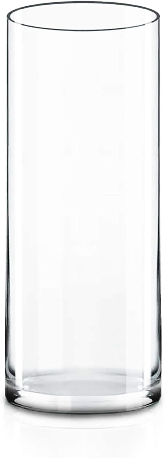 CYS Excel Clear Glass Cylinder Vase 12 4
