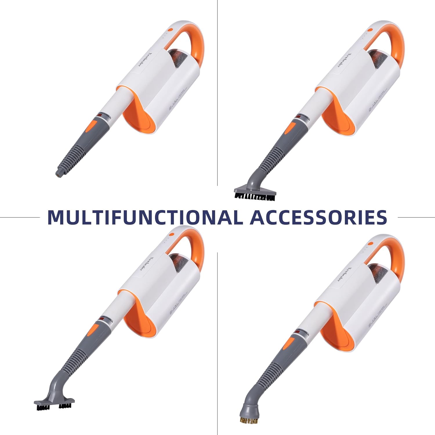 Newbealer 7 Piece Steam Mop Replacement Accessories Set NV602