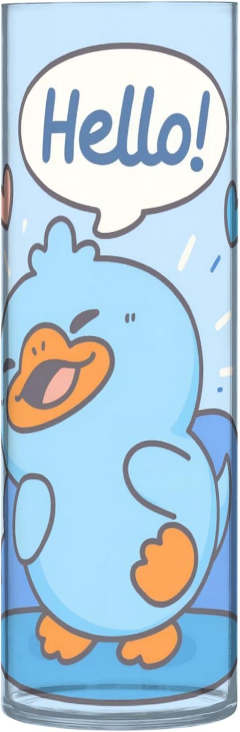 Cute Duck Plastic Vase for Flowers 118 x 39 Inch